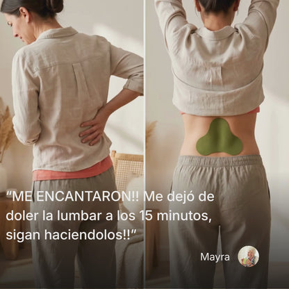Parches Herbales para Dolor Lumbar y Cervical